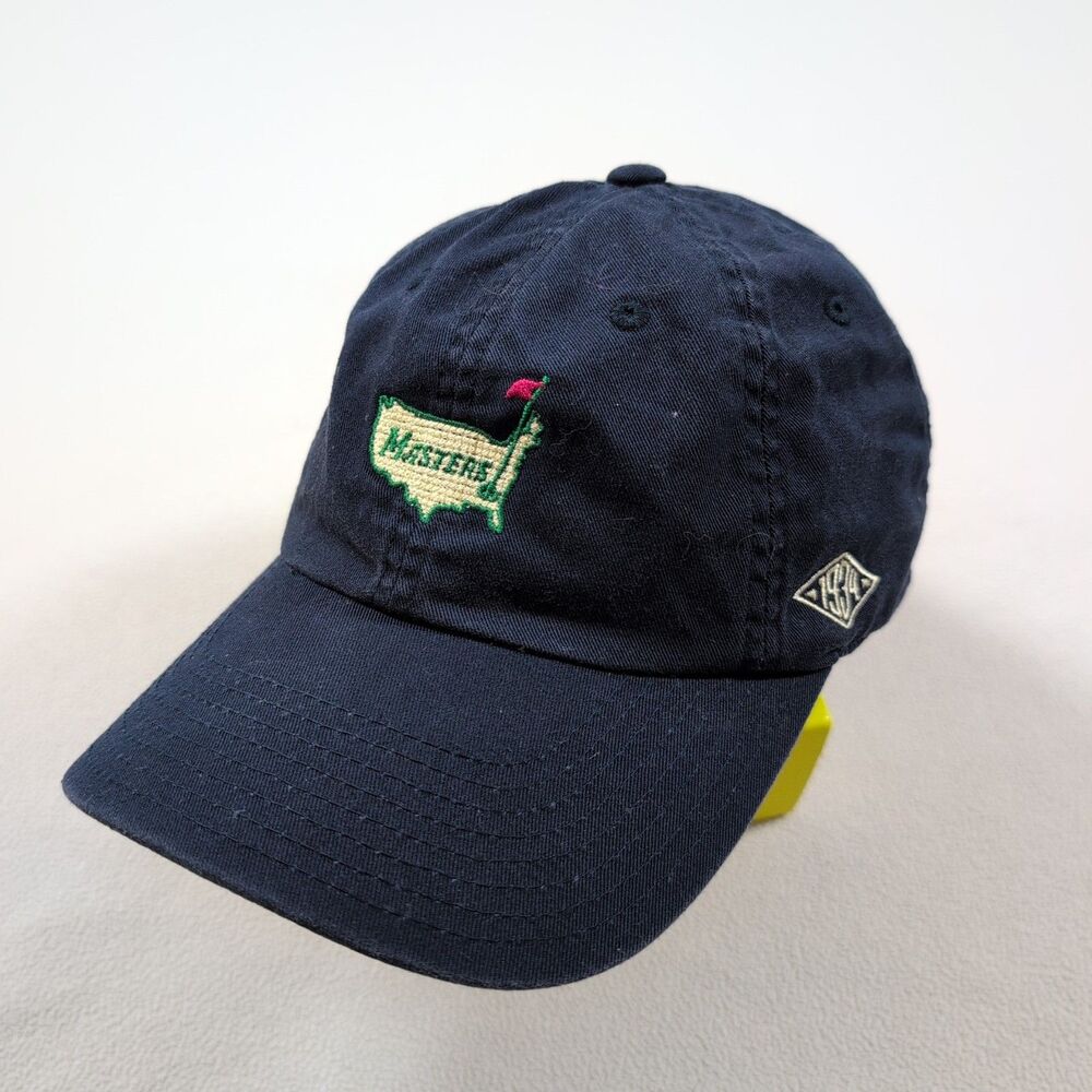 Masters Core Collection 1934 Augusta National Golf Strap Back Hat Blue Logo
